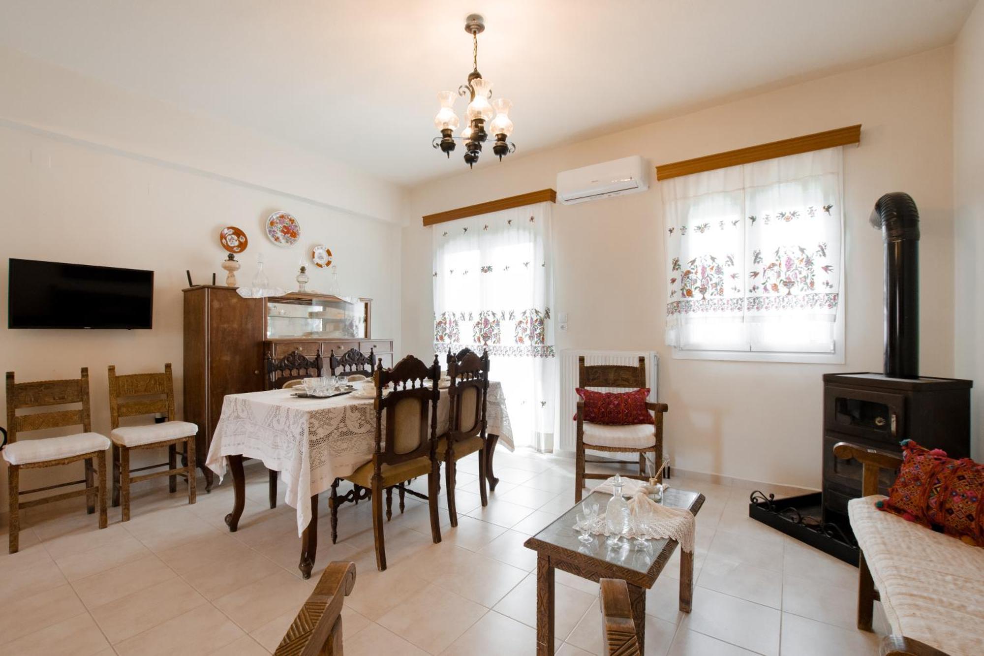 Prasini Folia - Apartment Ida Anogia Buitenkant foto