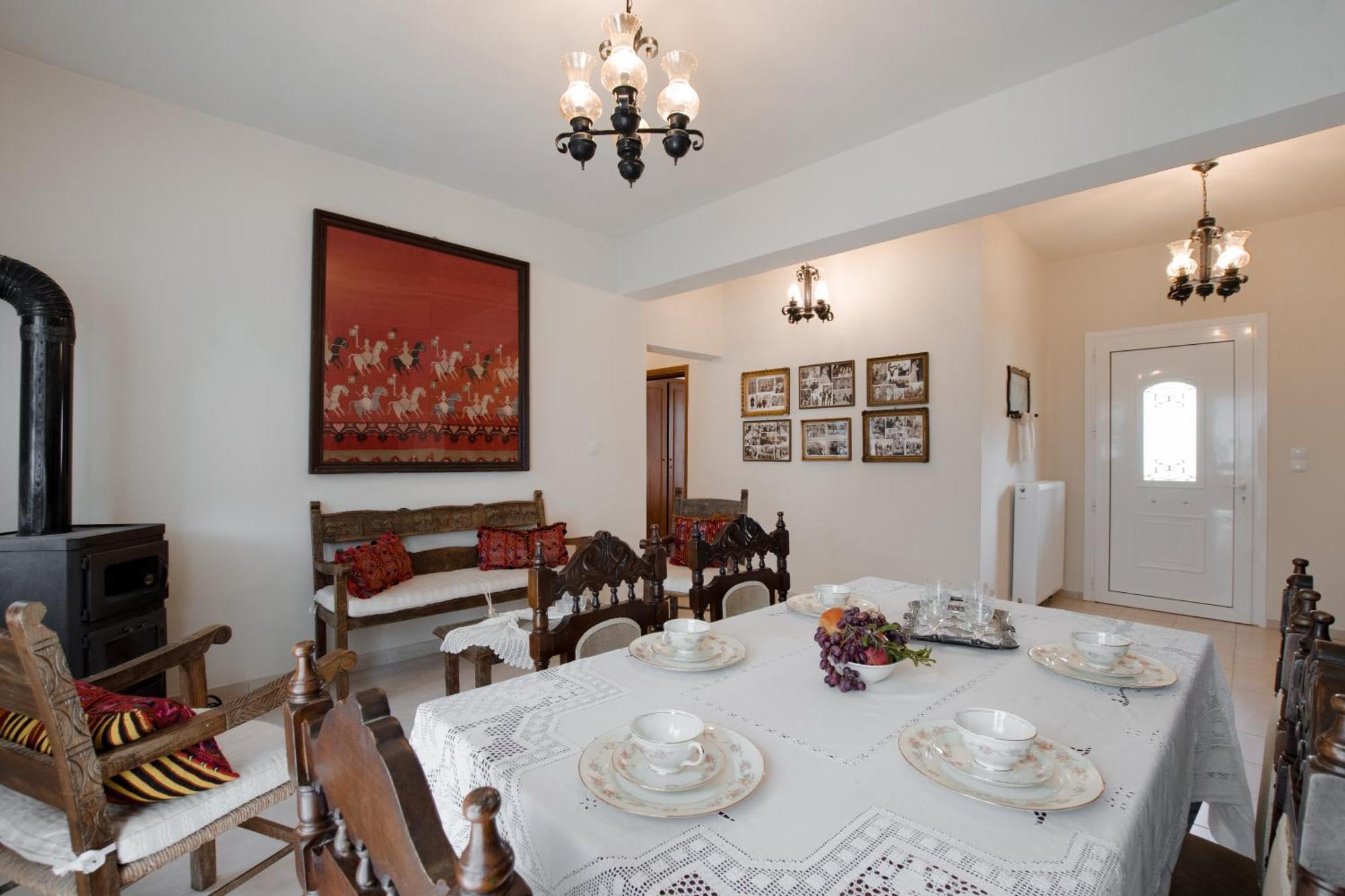Prasini Folia - Apartment Ida Anogia Buitenkant foto